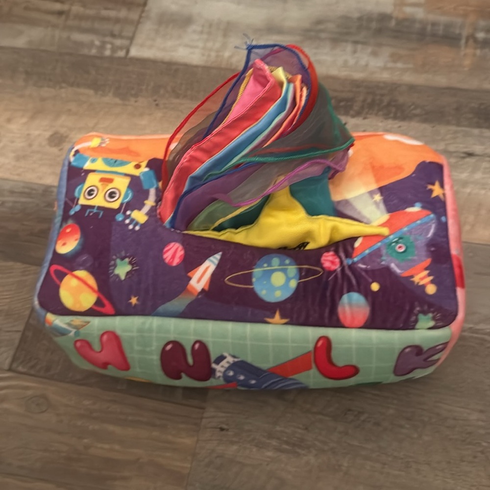 Sensory Tissue Box Toy